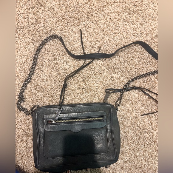 Rebecca Minkoff Handbags - Rebecca Minkoff Black Leather Crossbody Bag